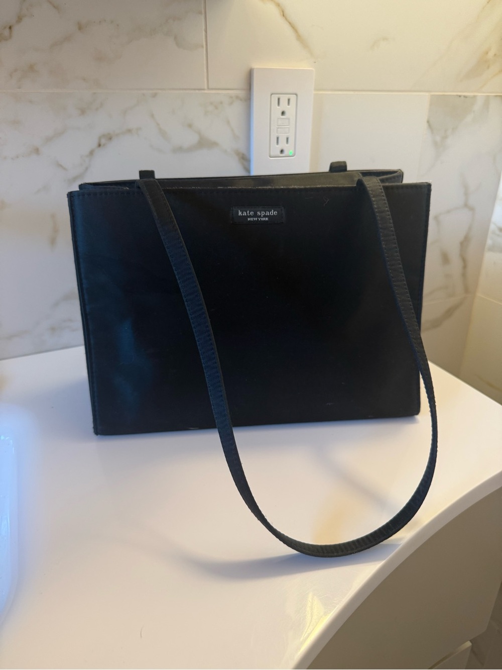 Original Circa 1998 Kate Spade New York Black Tote Bag